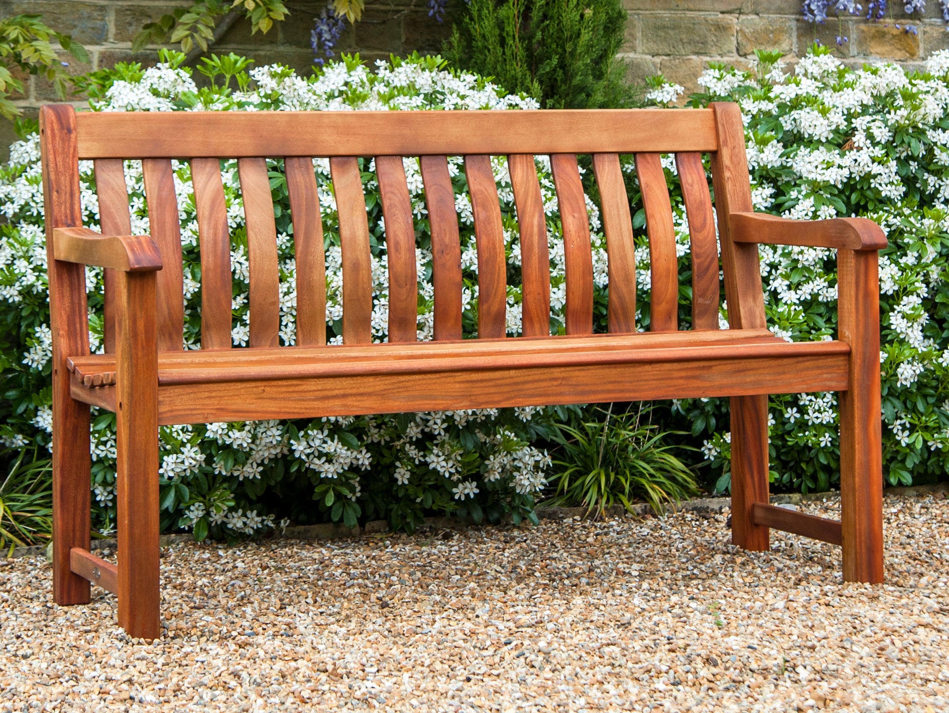 Alexander Rose Turnberry Bench in Acacia Wood