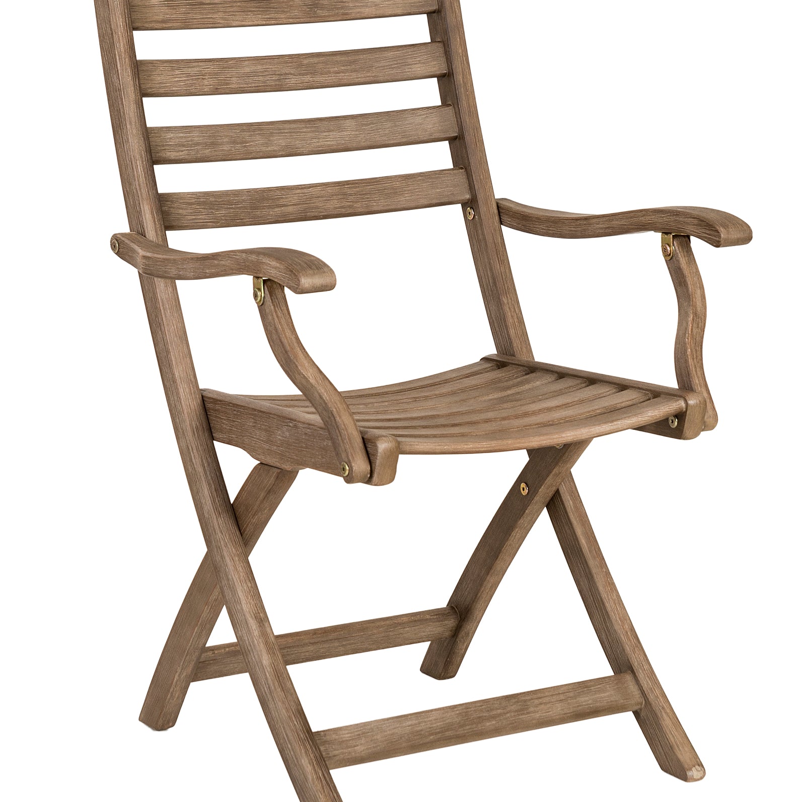 Wooden Carver folding chair on a white background