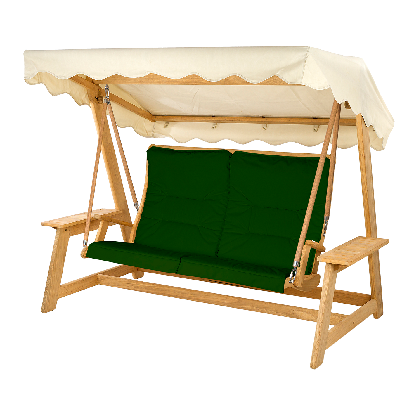 green swing seat cushion