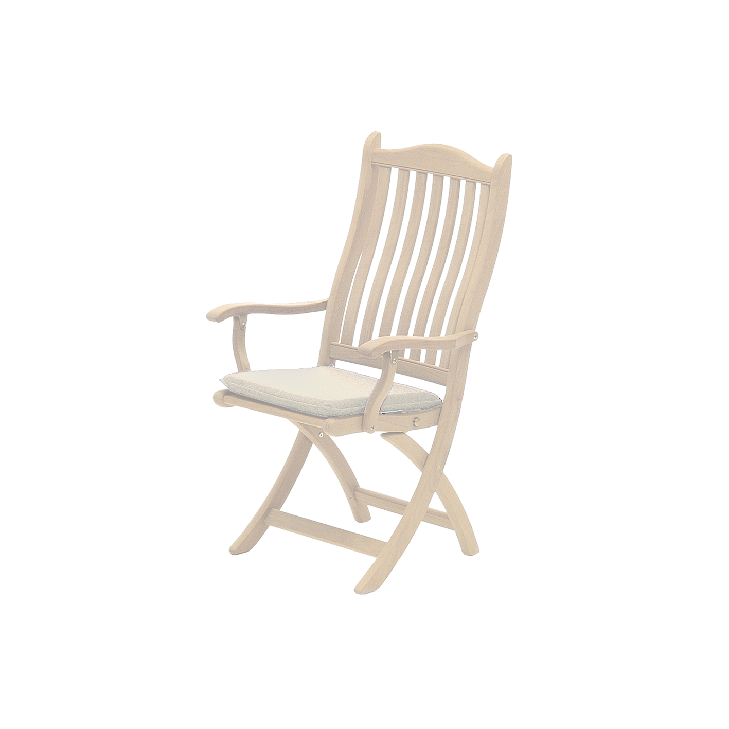 armchair cushion white