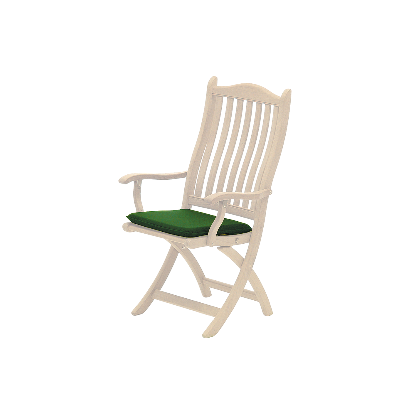 armchair cushion green