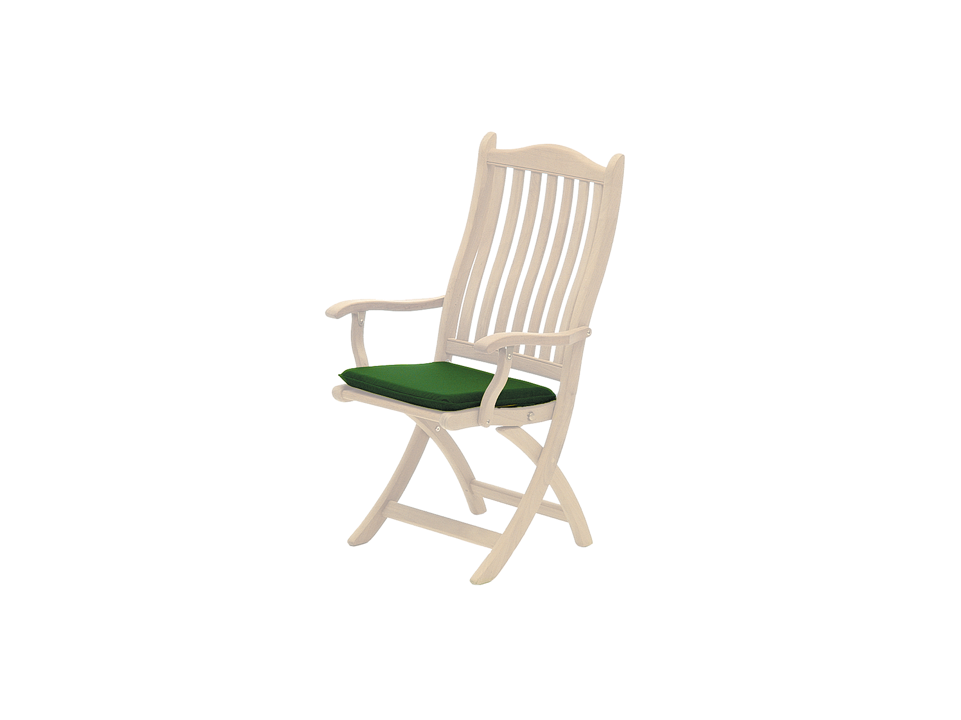 armchair cushion green