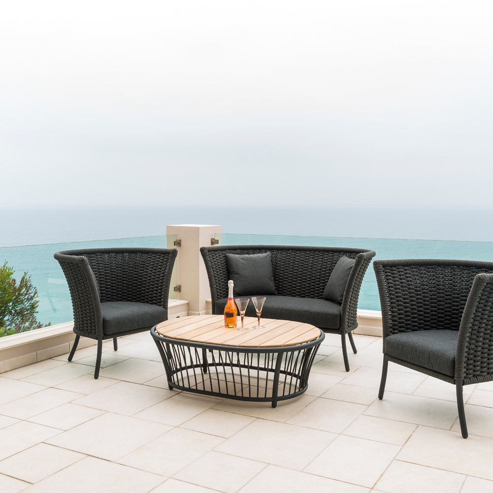 Cordial Lounge Chair by Alexander Rose