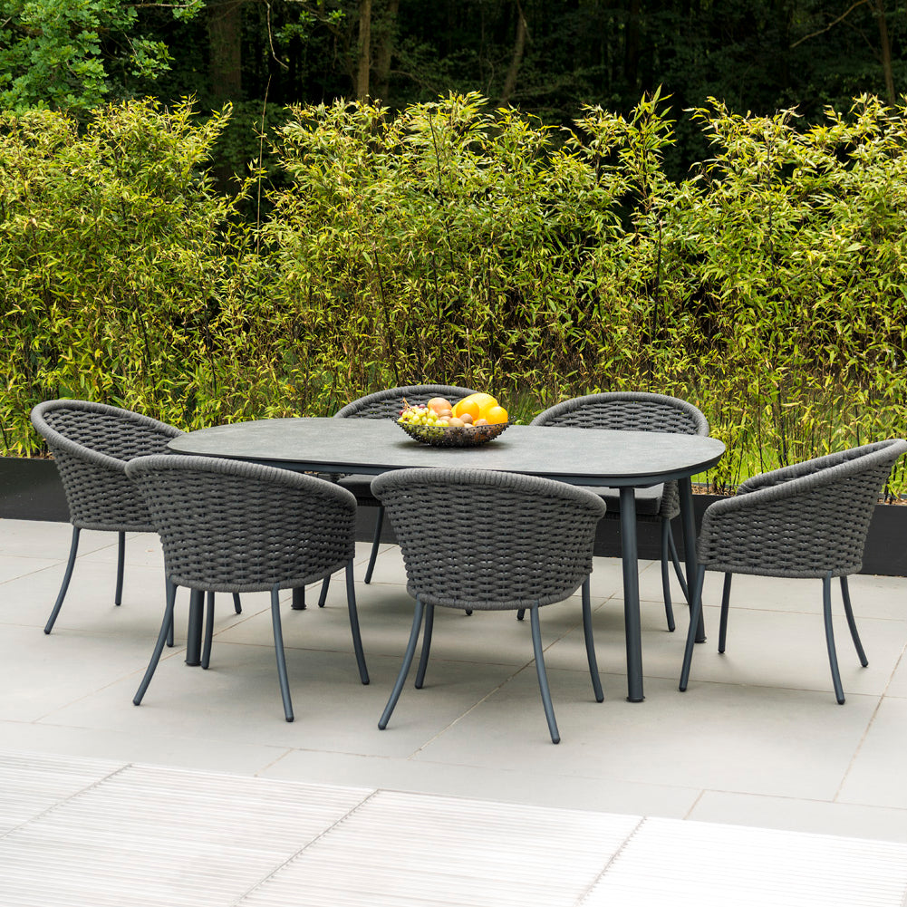 Cordial Grey Table 2m x 1.2m by Alexander Rose