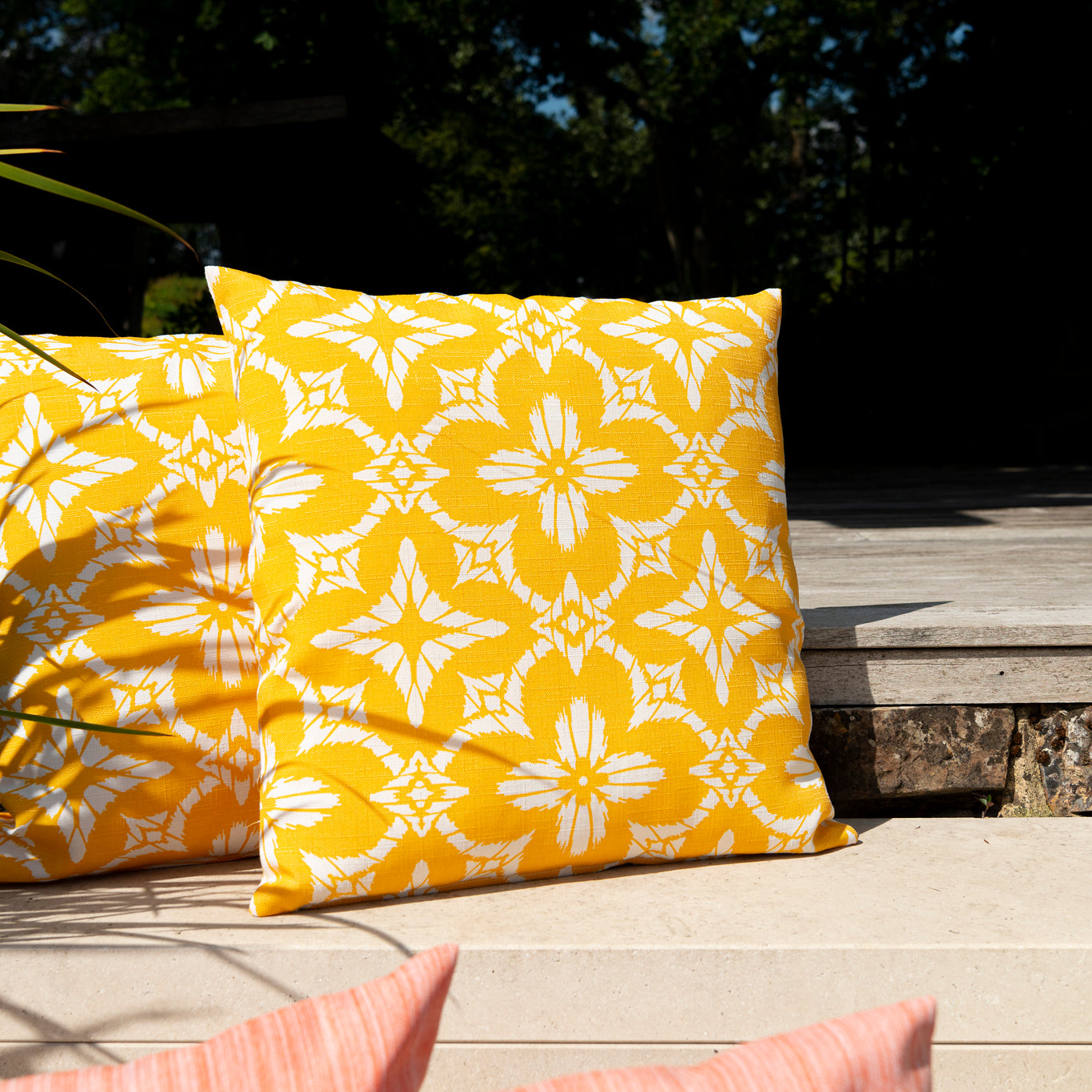 Yellow Scatter Cushion by Alexander Rose