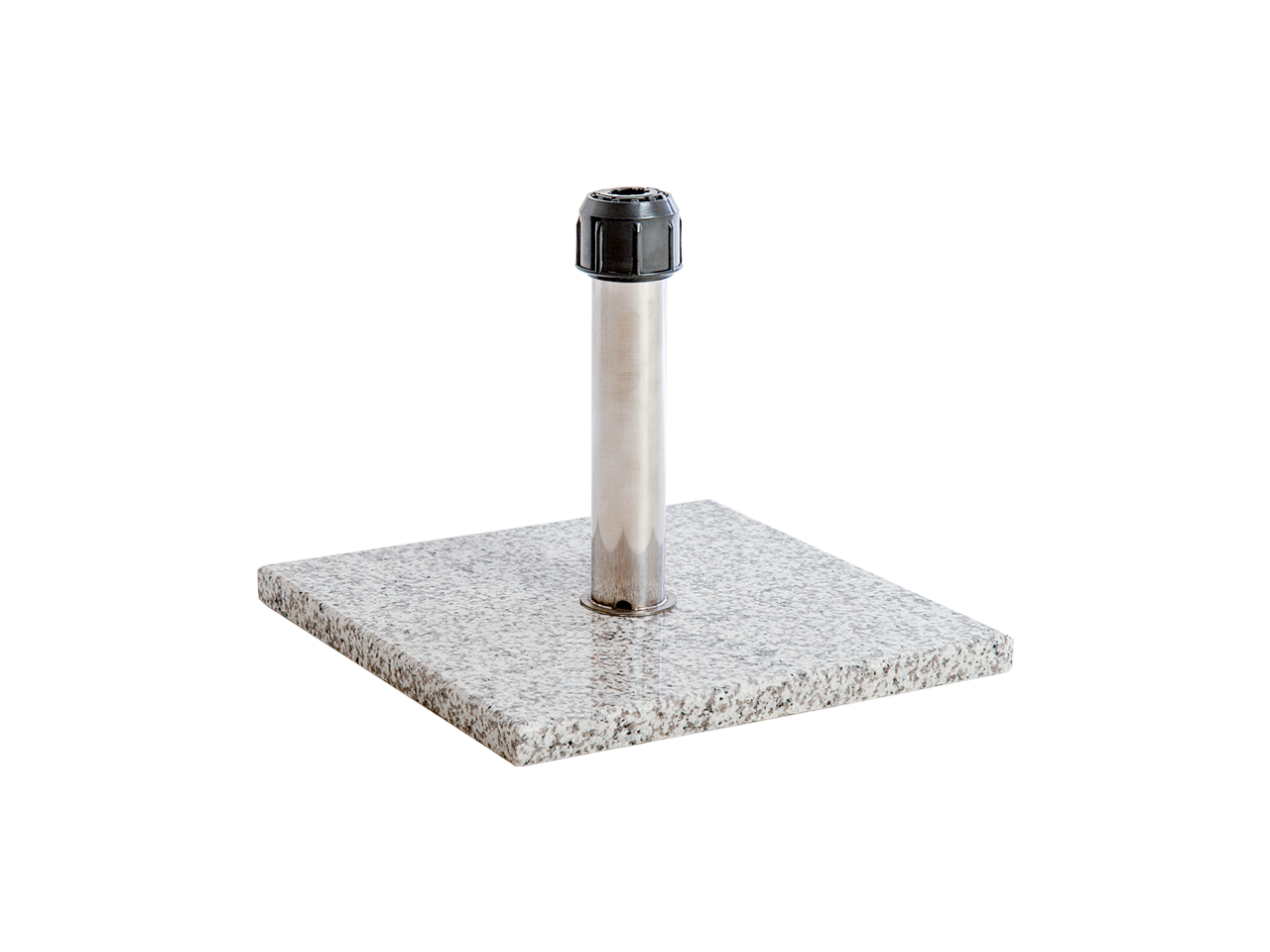 square granite base parasol stand