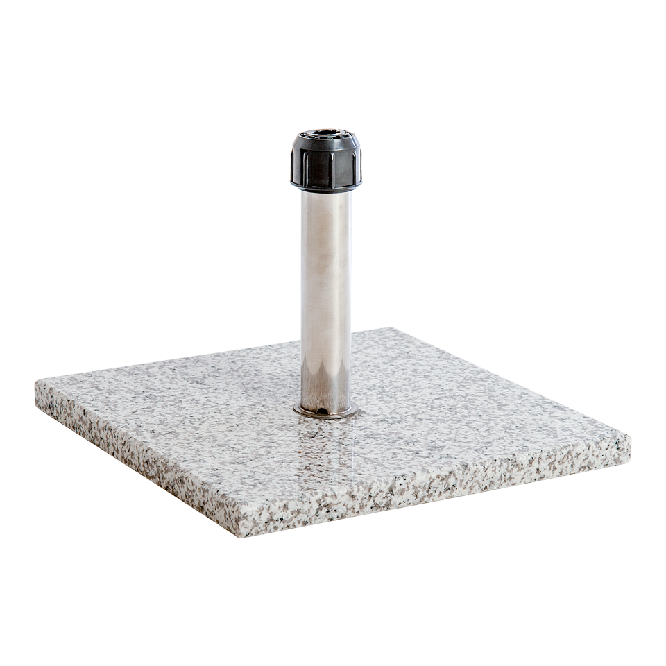 granite base parasol stand