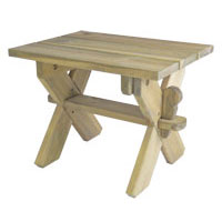 pine stool