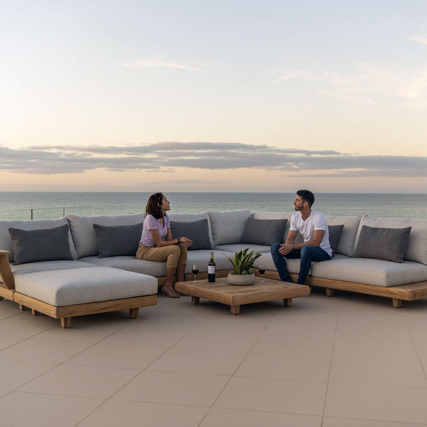 alexander rose sorrento entertainer garden furniture set