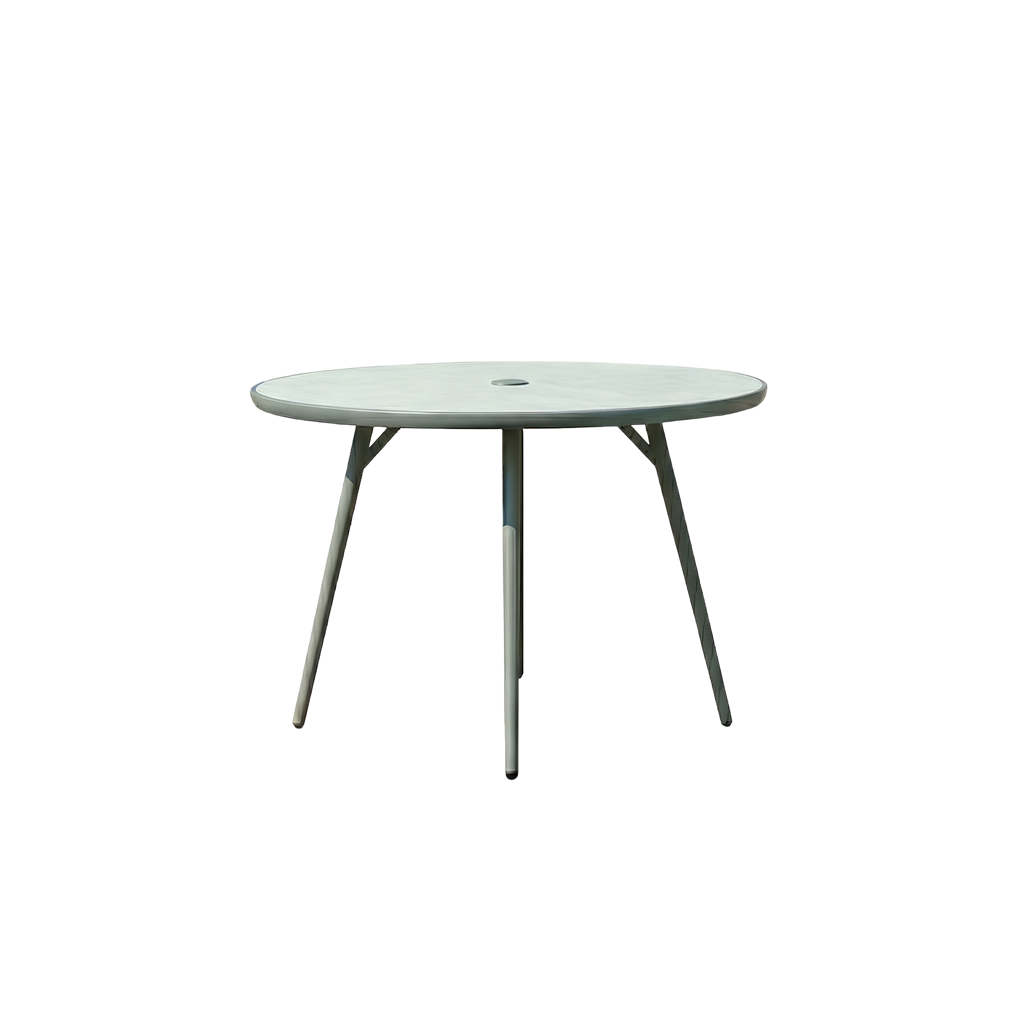 Torino Round Dining Table 1.1m product cutout image in a transparent background.