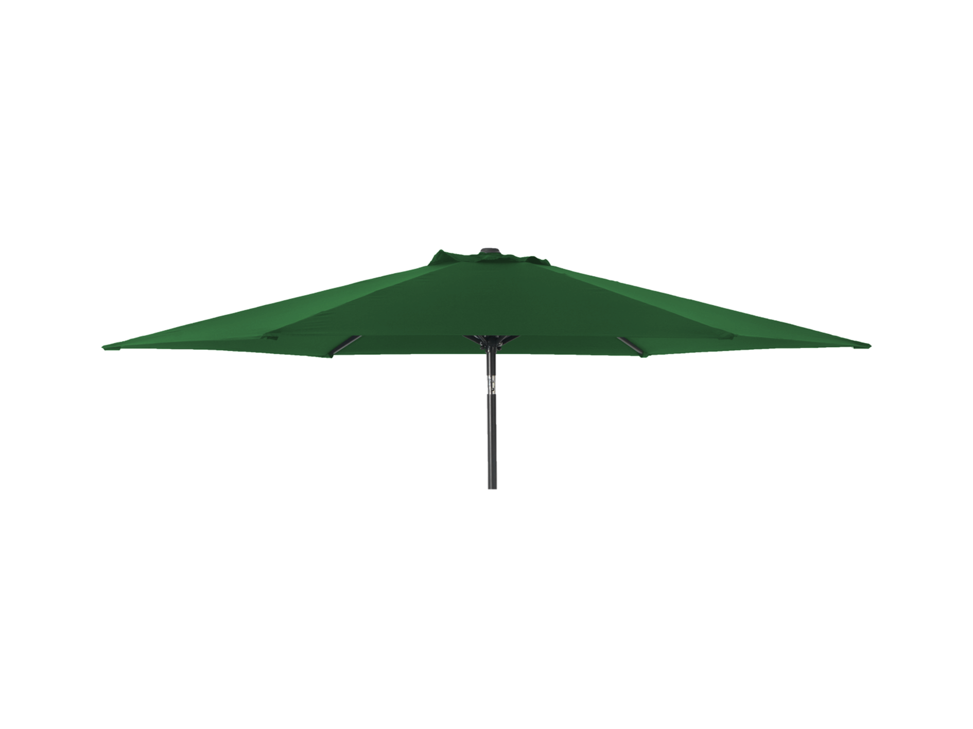 outdoor parasol in green