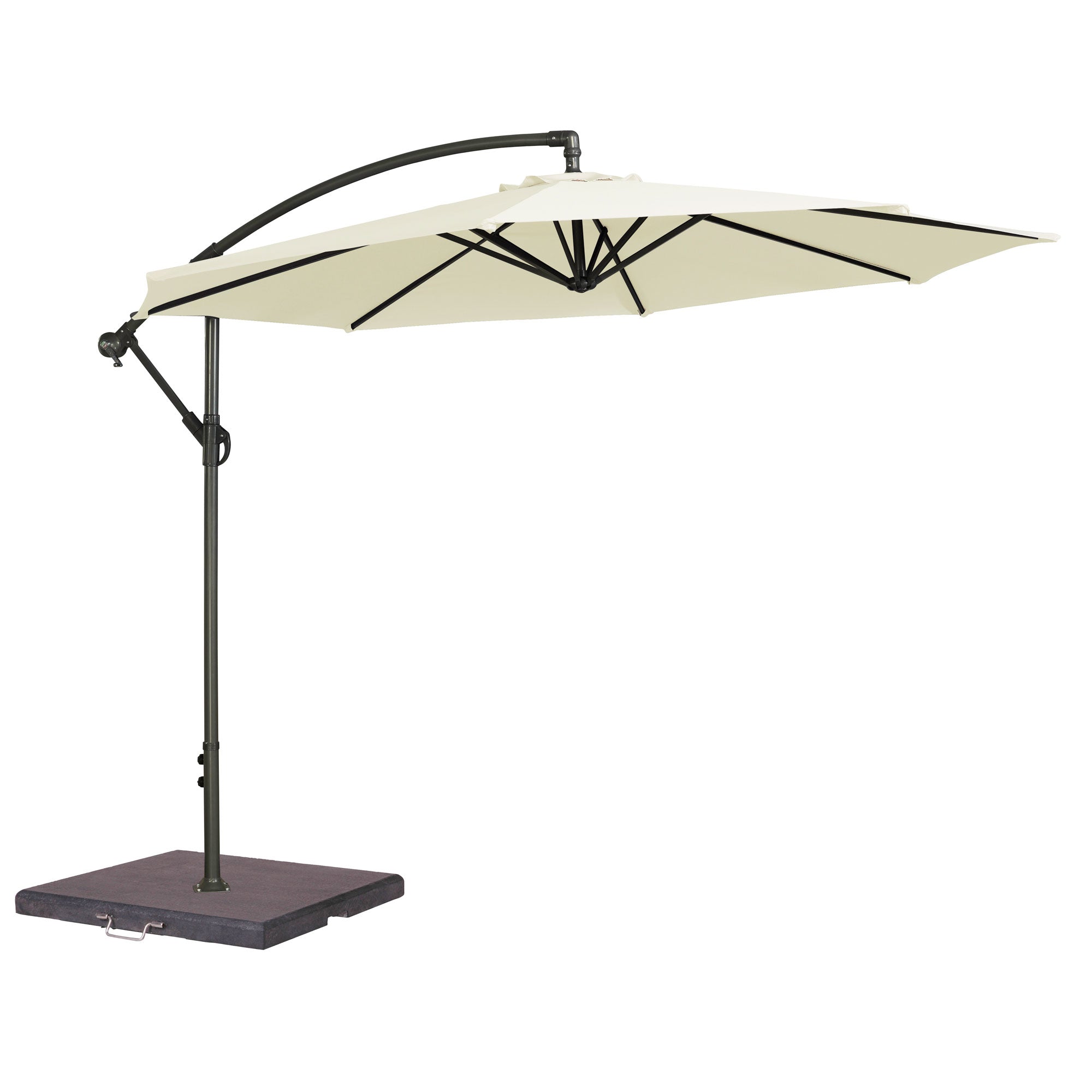 garden parasol in ecru/cream