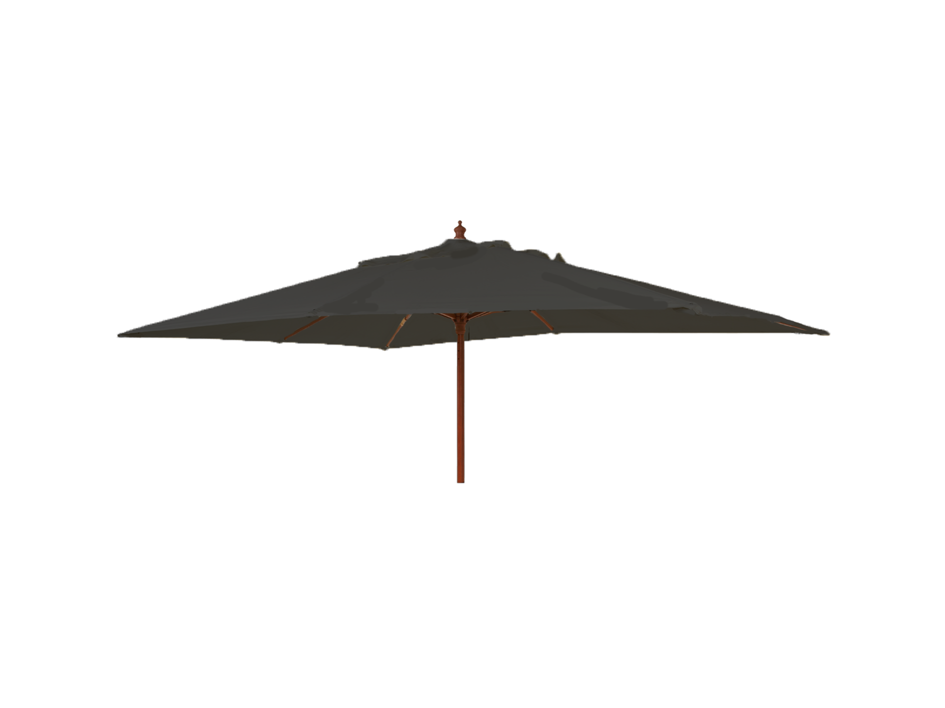 black outdoor parasol