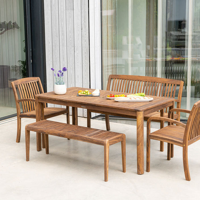 Bolney Timber Backless Bench 4ft