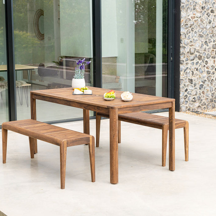 Bolney Wood Backless Bench 4ft