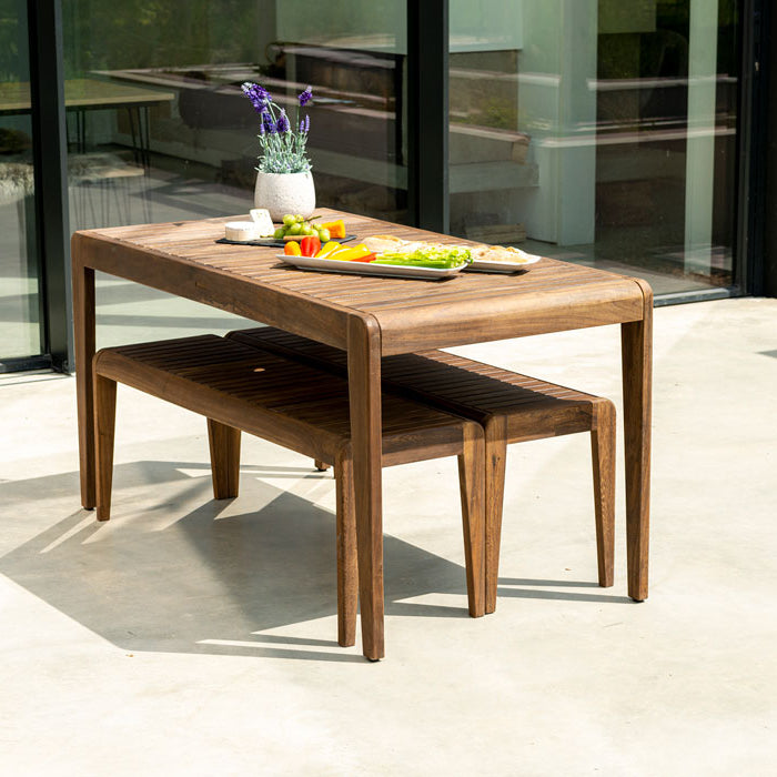 Bolney Wooden Backless Bench 4ft