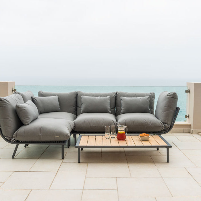 Beach Scatter Cushion for Outdoor Corner Sofa