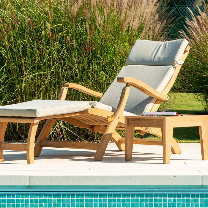 Roble Tivoli Sunbed Side Table