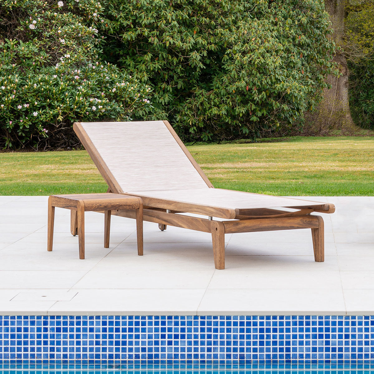 Alexander Rose Bolney Sunbed Side Table