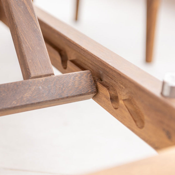 Bolney Adjustable Sling Wood Sunbed