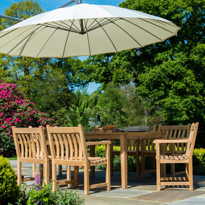 Alexander Rose Roble Tivoli Rectangular Table 1.5m x 1m