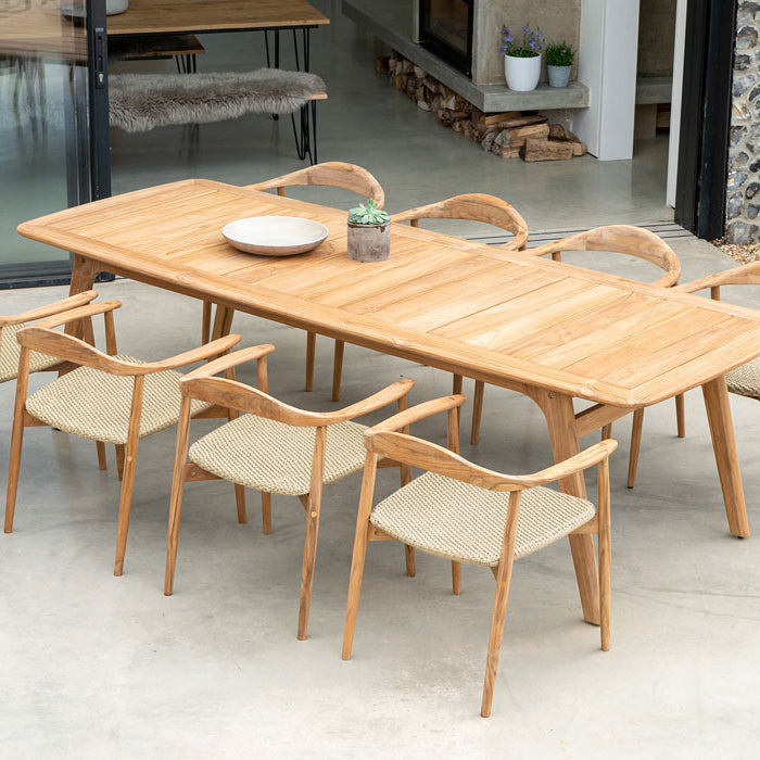 Dana Outdoor Armchair with Rope Seat