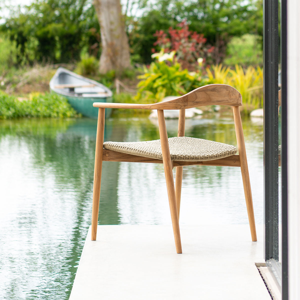 Dana Armchair with Rope Seat