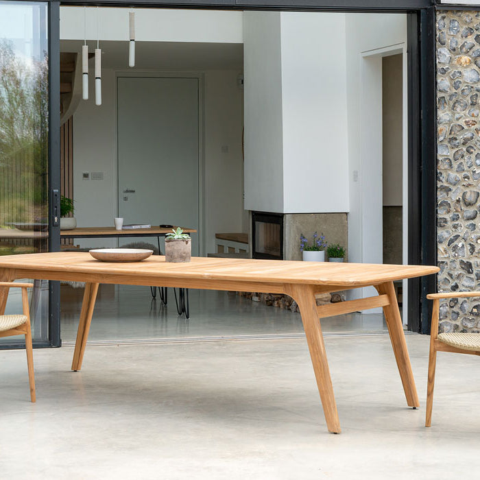 Dana Teak Dining Table for garden