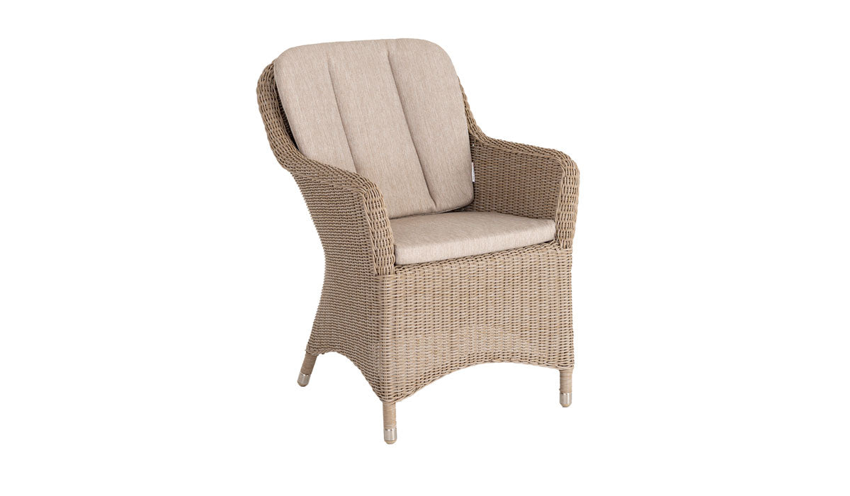 Hazelmere Armchair cutout in natural weave