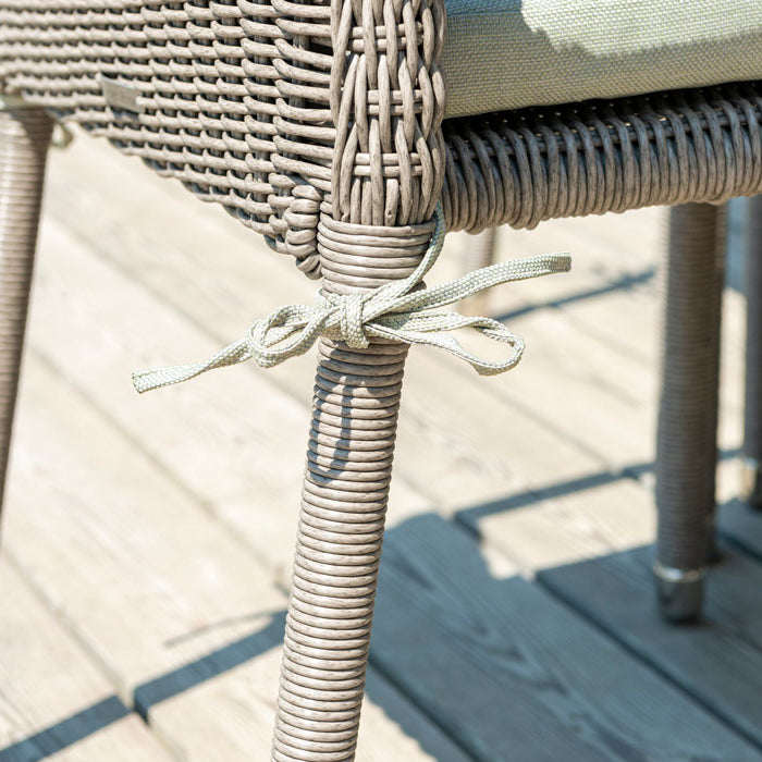 Hazelmere Stacking Armchair close up of legs