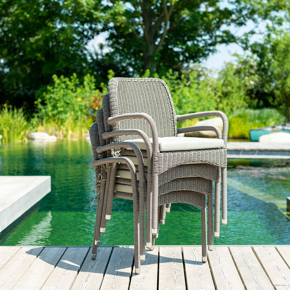 Hazelmere Stacking Armchair stacked