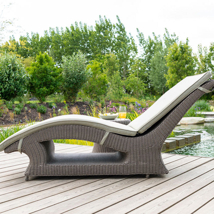 Hazelmere Fixed Sunbed on deck