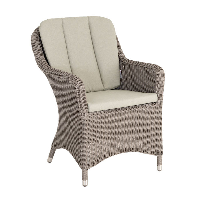 Hazelmere Armchair cutout in grey weave