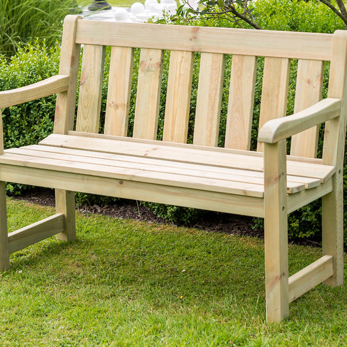 Alexander Rose Pine Malu Bench 4ft