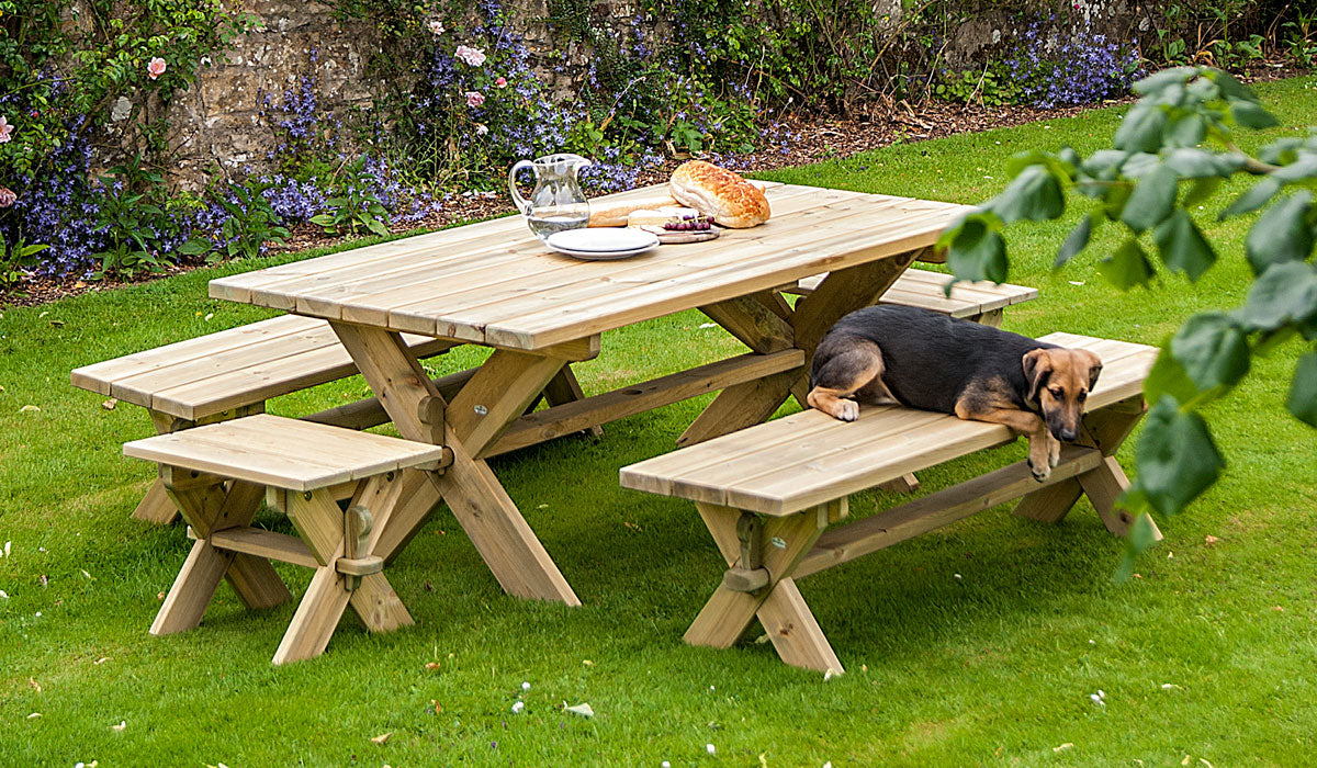 Pine Farmers Table for outside