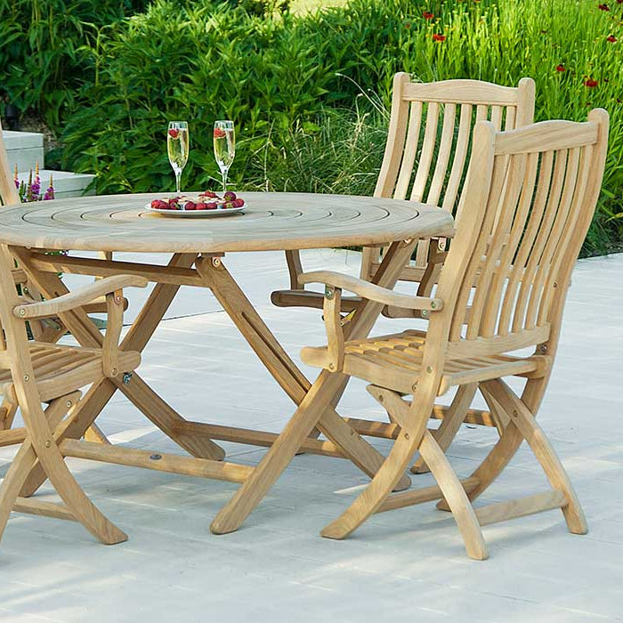 Roble Bengal Folding Carver