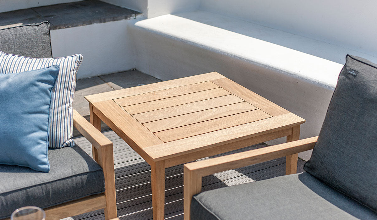 Roble Tivoli Side Table 0.8m x 0.8m