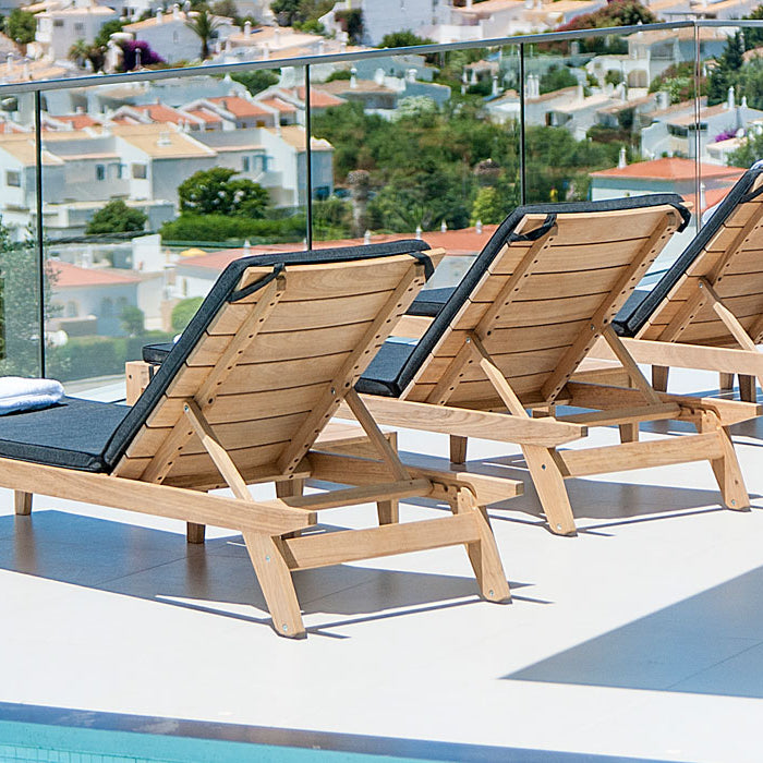 Roble Tivoli Wooden Sunbeds