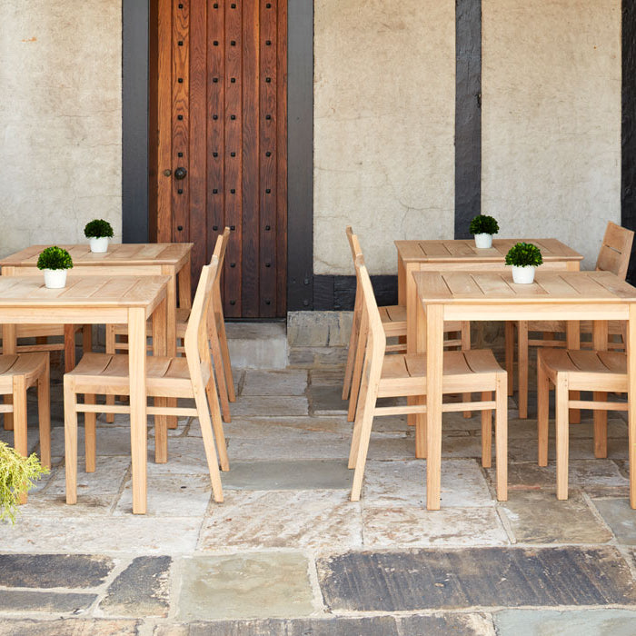 Alexander Rose Roble Tivoli Square Table 0.8m