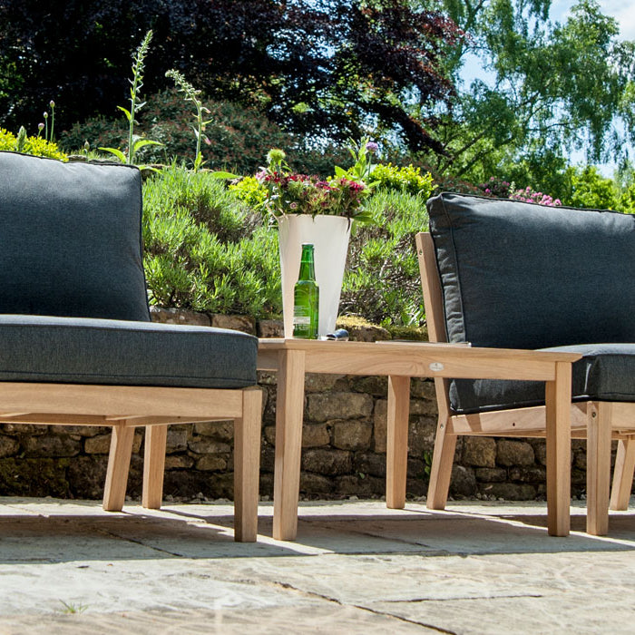 Alexander Rose Roble Tivoli Side Table 0.8m x 0.8m