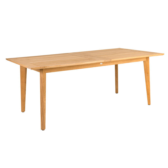 Roble Tivoli Extending Table 2m/2.9m x 1m cutout