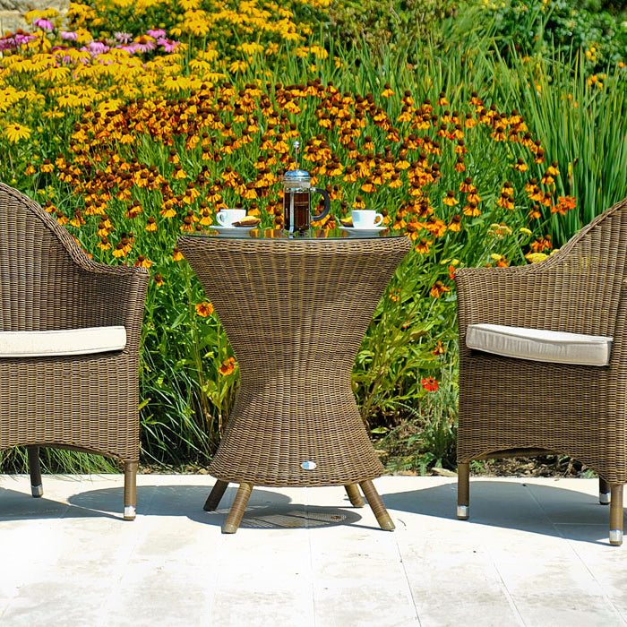 San Marino weave Curved Top Armchair