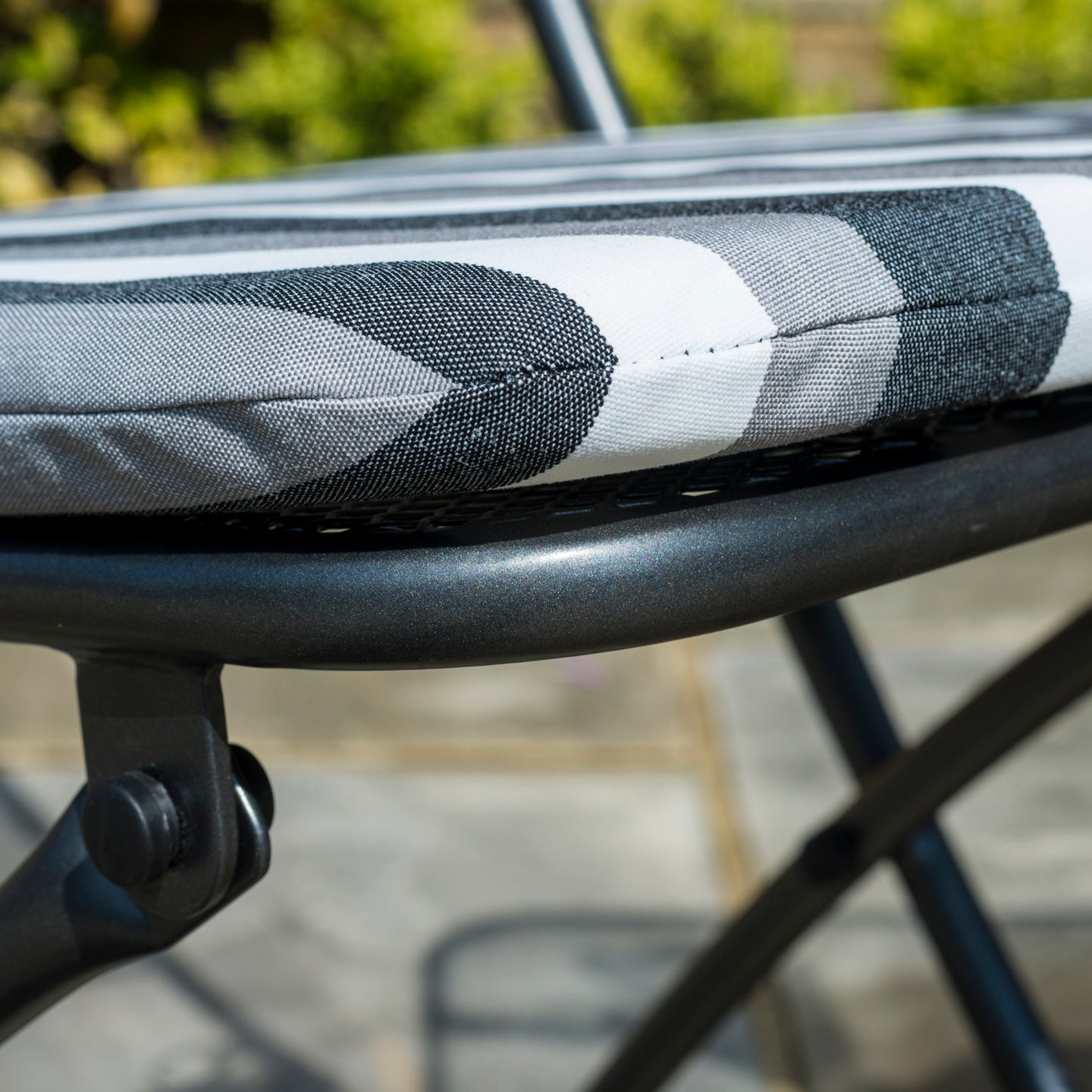 portofino striped garden chairs seat covers