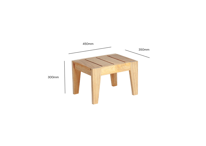 Roble Tivoli Wooden Sunbed | Luxury Garden Furniture | Alexander