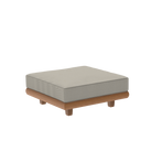 low square ottoman with cushion from Alexander Rose Sorrento collection