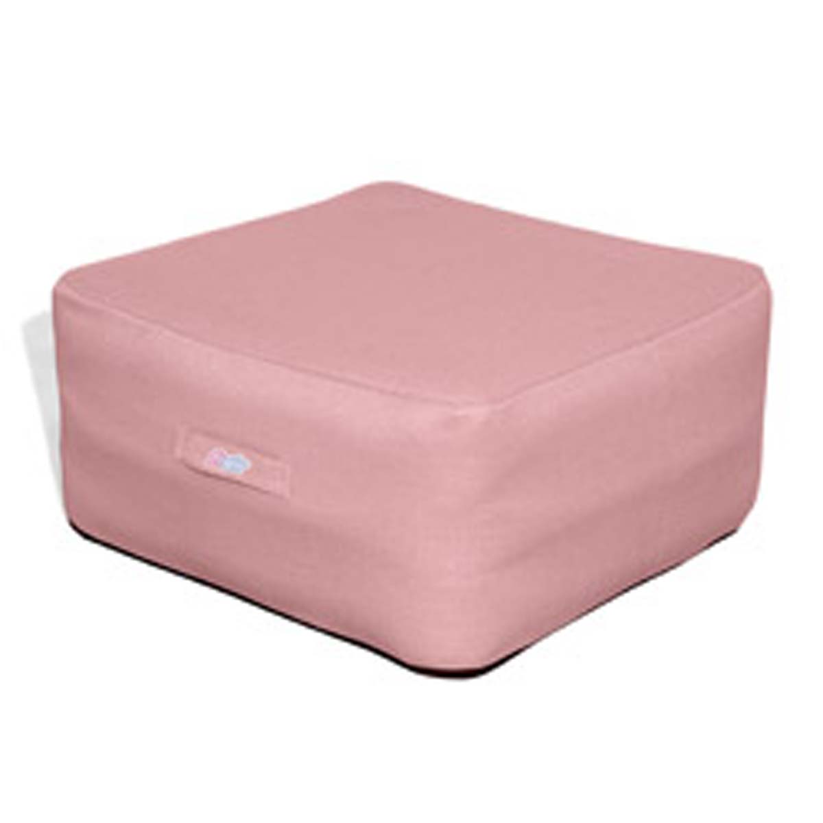 pink Inflatable Square Foot Stool