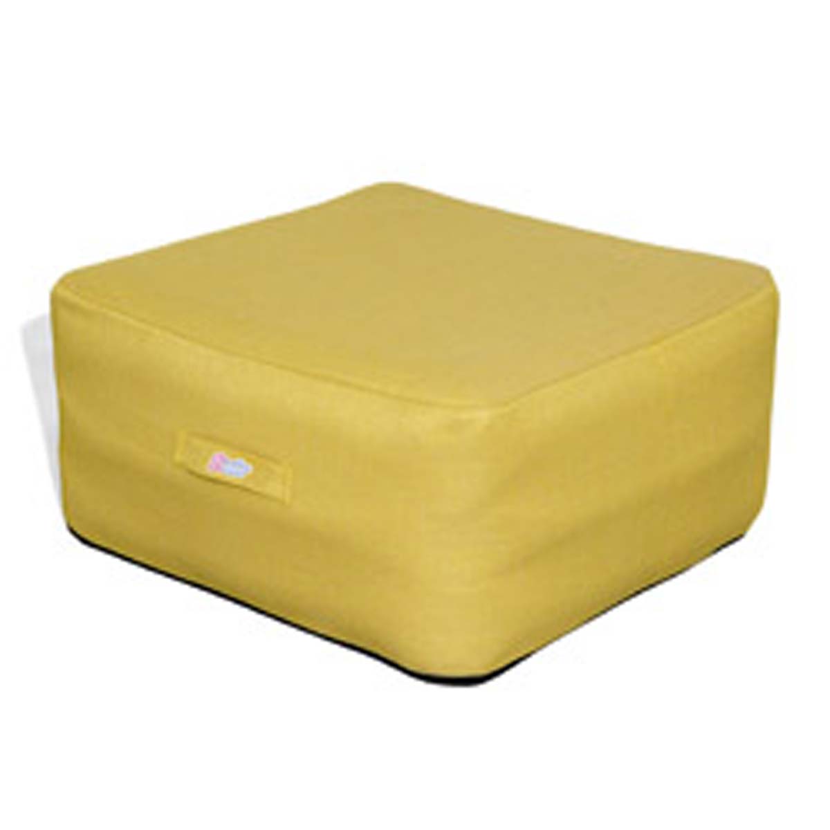 yellow Inflatable Square Foot Stool