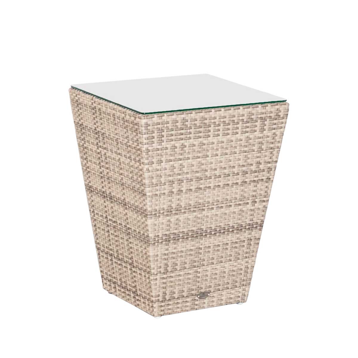 Alexander Rose Ocean Maldives Side Table 0.45x0.45m Glass Only