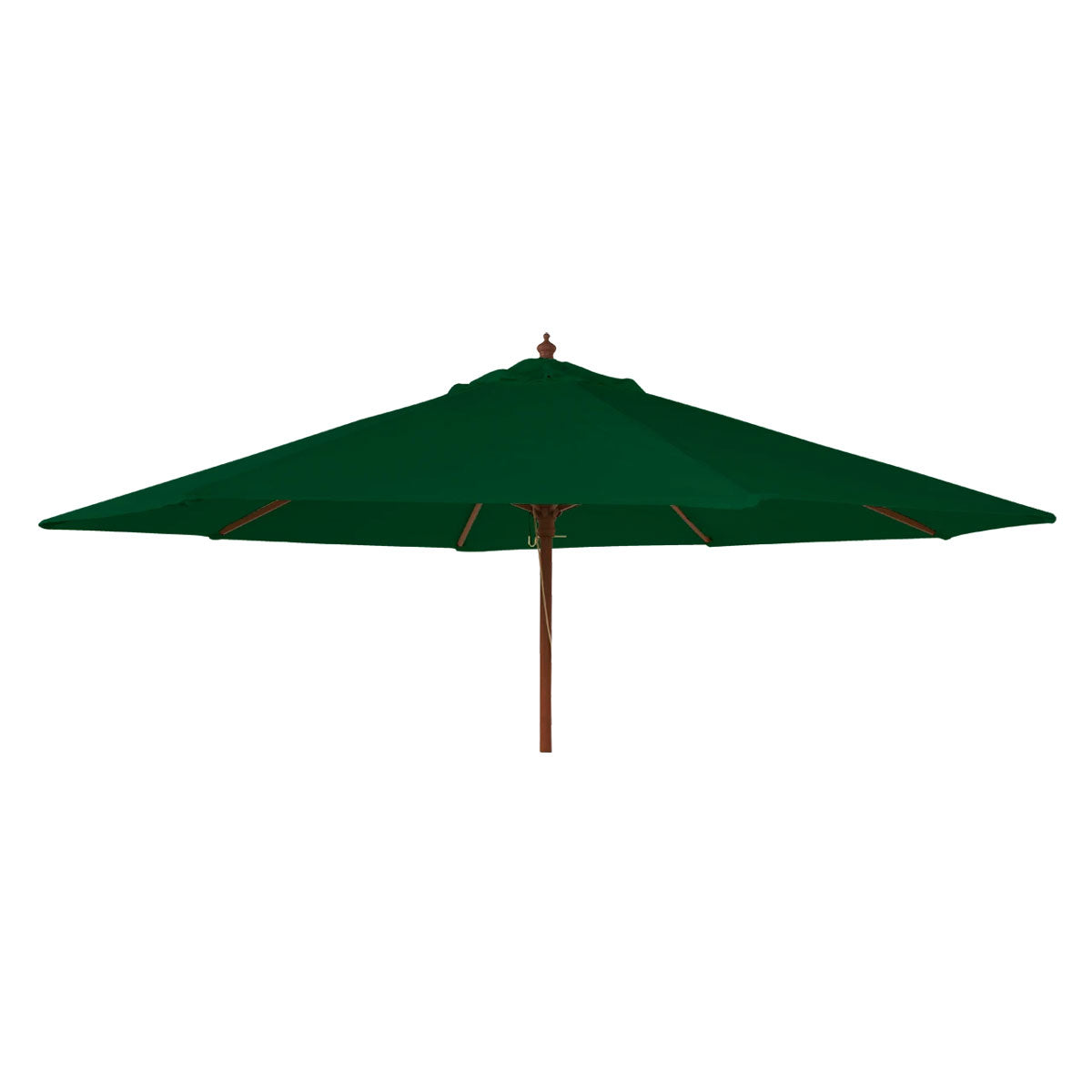 Alexander Rose Green Round Wood Parasol Canopy Only 3M