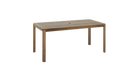 Bolney rectangular outdoor table 1.6m x 0.8m in rich acacia wood